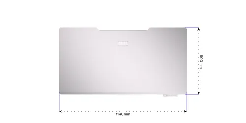 Biurko Endorfy Atlas S Electric Onyx White 114cm Regulacja wysokości Biały