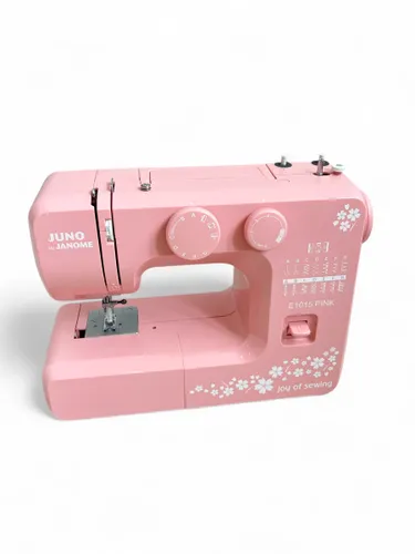 Maszyna do szycia Janome Juno E1015 - różowy - outlet