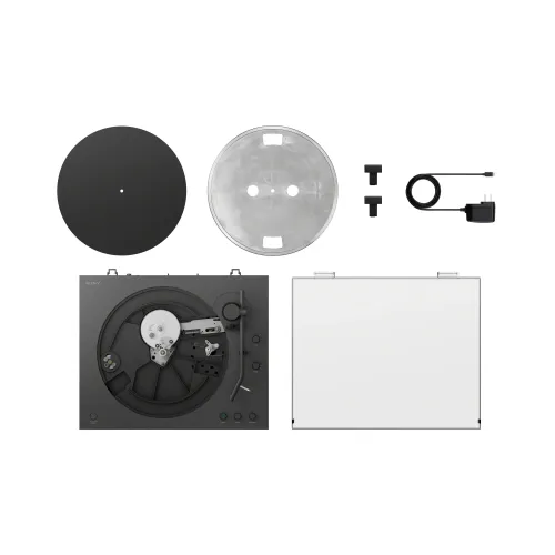 Gramofon Sony PS-LX3BT Automatyczny Napęd paskowy Przedwzmacniacz Bluetooth Czarny