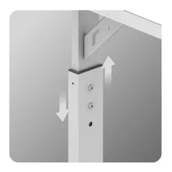 Biurko gamingowe HUZARO Hero 2.6 Biały