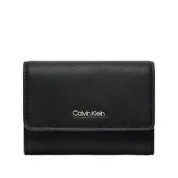 Маленький женский кошелек Calvin Klein CK Must Trifold Sm K60k607251 CK Black BEH