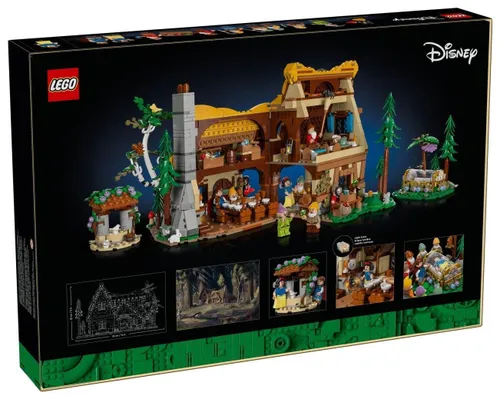 LEGO Disney 43242 Хижина Белоснежки и семи гномов