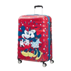 Wavebreaker Disney walizka średnia American Tourister - Minnie loves Micky