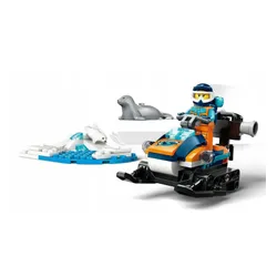 LEGO CITY 60376 SKUTER ŚNIEŻNY BADACZA ARKTYKI zestaw klocków dla dzieci +5