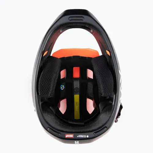 Kask rowerowy POC Otocon Race MIPS fluorescent orange avip/uranium black matt