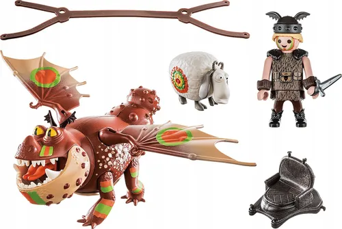 Playmobil Dragon Racing: Ringa Balığı ve Sanat (70729)