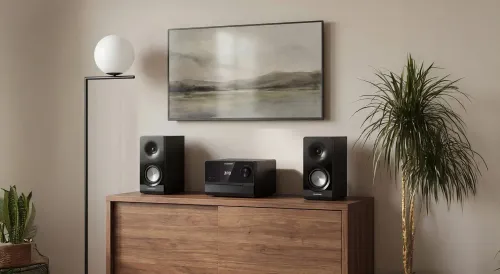 Wieża Blaupunkt MS49DAB 100W Bluetooth Radio FM, DAB+ Czarny