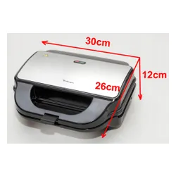 Opiekacz 3 w 1 Gofrownica Toster, Grill, Berlinger MAX2100W, marmurkowe płytki