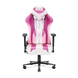 Fotel Diablo Chairs X-Player 2.0 Normal Size Gamingowy do 150kg Skóra ECO Tkanina Marshmallow pink