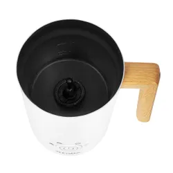 Spieniacz ZEEGMA Milkee Wood Biały