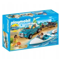 PLAYMOBIL 71589 SURFER PICKUP Z MOTORÓWKĄ