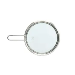 EVA TRIO 20 cm - pokrywka szklana ze stali nierdzewnej