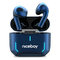Słuchawki douszne NICEBOY Hive SpacePods Wodoodporne Granatowy