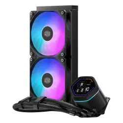 Chłodzenie Cooler Master MasterLiquid Core Nex Digital Series 240 ARGB Czarny