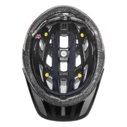 Kask rowerowy Uvex I-vo CC MIPS czarno-czerwony