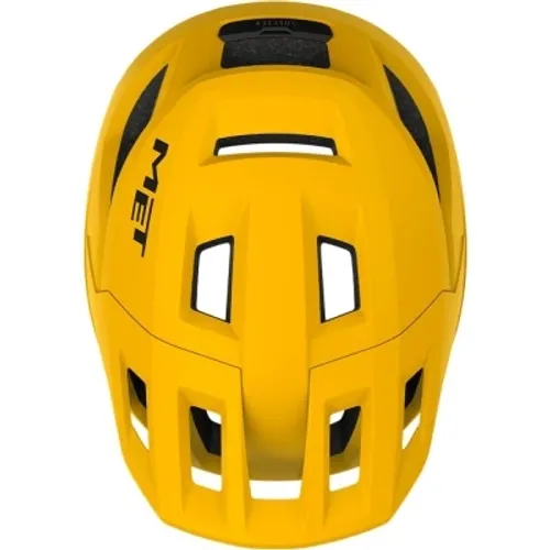 Kask rowerowy MET Shelter MIPS żółty