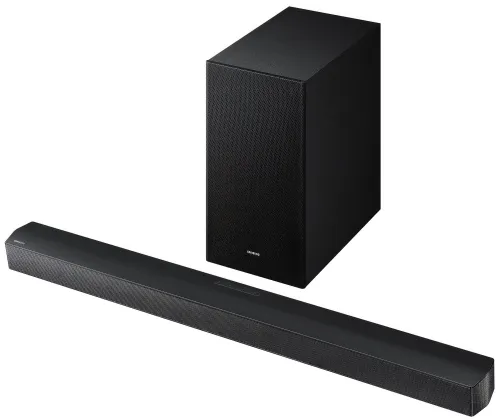 Soundbar SAMSUNG HW-B650F EN Czarny + Kolumny głośnikowe SAMSUNG SWA-9250S Czarny (2 szt.)