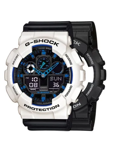 Casio Zegarek SET GA-100-1A2ER + BEZEL 10395292 + PASEK 10347688