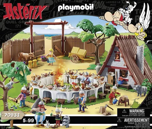 Playmobil 70931 Asterix большой деревенский праздник