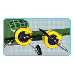 Klocki Cobi Historical Collection WWII Junkers JU 52/3M