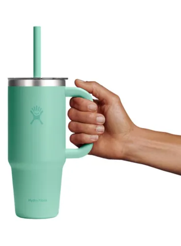 Kubek termiczny ze słomką Hydro Flask Travel Tumbler 710 ml - mermaid green