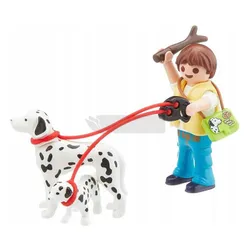 PLAYMOBIL City Life 70530 Spacer z psami skrzyneczka