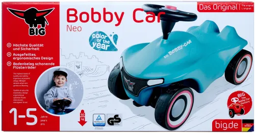 Big Bobby Car Neo Lazurowy