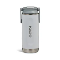 Kubek termiczny Igloo Tumbler Flip 'n' Sip 480 ml white