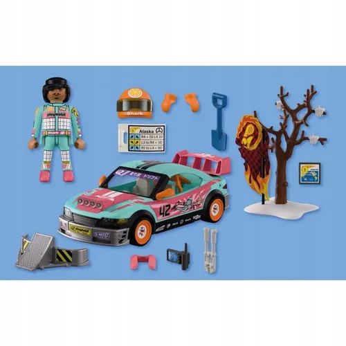 PLAYMOBIL 72062 Terenówka tuningowa zestaw dla dzieci +4 lata