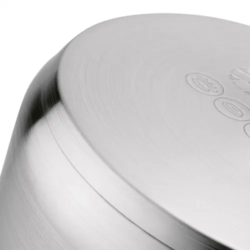 Garnek prosty ze stali nierdzewnej z pokrywką Tadar 29 litrów