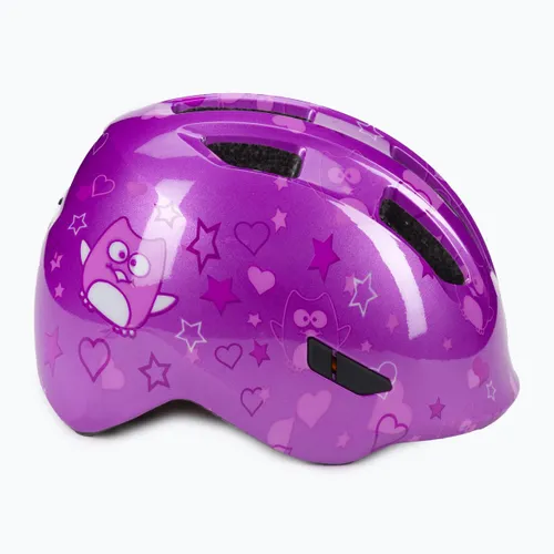 Kask rowerowy dziecięcy ABUS Smiley 3.0 purple star