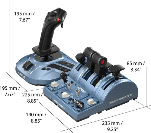 Thrustmaster TCA Kaptan Paketi X Airbus Sürümü Joystick'i (4460217)