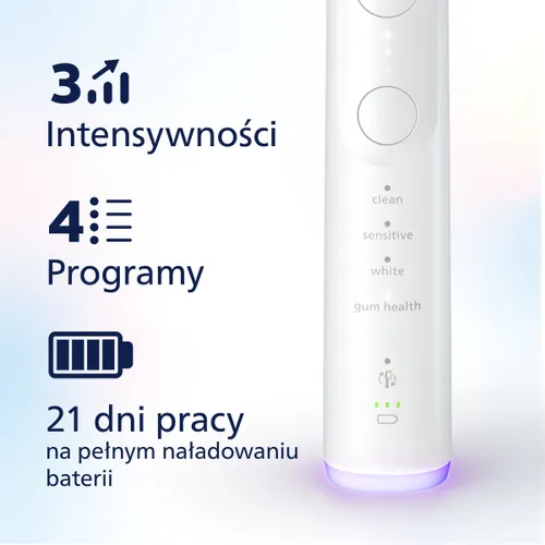 Szczoteczka soniczna PHILIPS Sonicare 7100 HX7420/01 Biały
