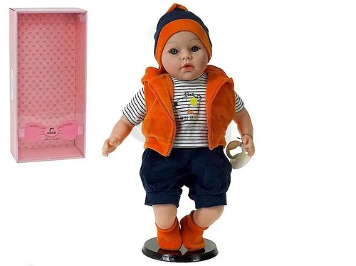 Lalka bobas śpiewa i mówi po polsku 45cm