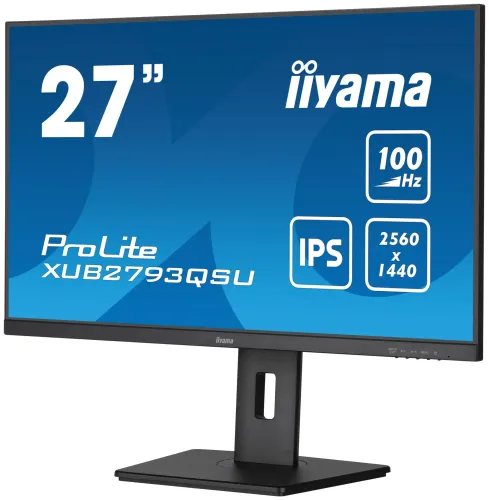 Monitor iiyama ProLite XUB2793QSU-B6 2K IPS 100Hz 1ms MPRT