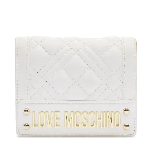 Маленький женский кошелек LOVE MOSCHINO Jc5601pp0hla0120 Offwhite