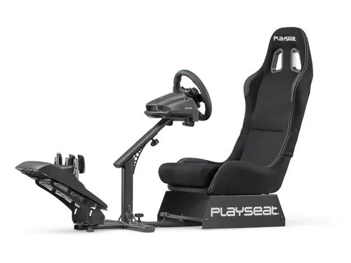 Fotel Playseat Evolution Black Actifit Wyścigowy Tkanina do 122kg Czarny