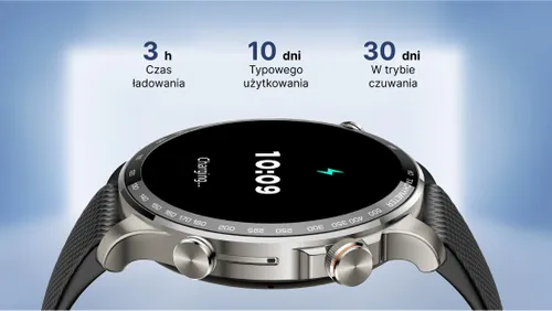 Smartwatch FOREVER Riversong Motive 10 GT SW1001 Czarny