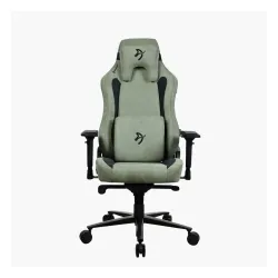 Fotel Arozzi Vernazza Supersoft Forest Green Gamingowy do 145kg Tkanina Zielony