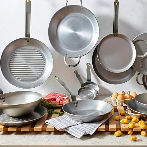 DE BUYER Mineral 24 cm - patelnia stalowa