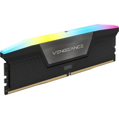Pamięć RAM Corsair Vengeance RGB DDR5 32GB (2x16GB) 6000 CL38 Czarny
