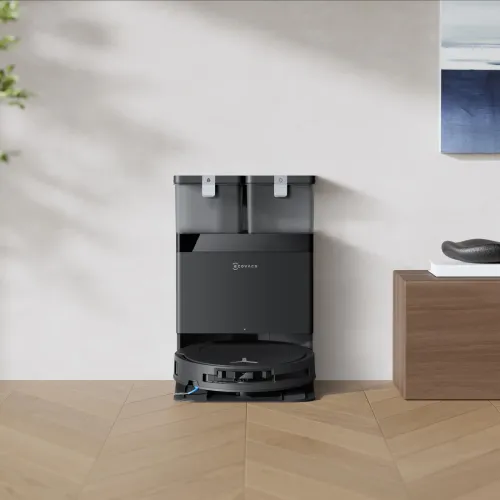 Robot sprzątający Ecovacs Deebot T50 Omni Gen 3 Funkcja mopowania Stacja oczyszczająca Tworzenie mapy pomieszczenia 63dB Funkcje AI
