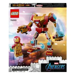 LEGO Marvel Mechaniczna zbroja Iron Mana 76203
