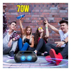 Głośnik mobilny W-KING D10 Czarny