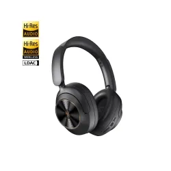 Słuchawki bezprzewodowe Oneodio Focus A6 ANC Nauszne Bluetooth 6.0 Czarny