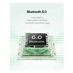 Słuchawki bezprzewodowe Baseus Bass BP1 NC Doknałowe Bluetooth 6.0 Niebieski