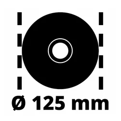 Mașină de rectificat Einhell TC-AG 125/850