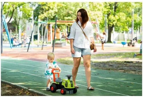 Falk Jeździk Traktor Pchacz Baby Claas Arion 470 Z Klaksonem