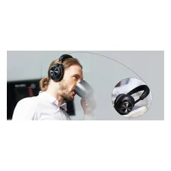 Słuchawki nauszne BLUEDIO T7 Plus ANC Czarny