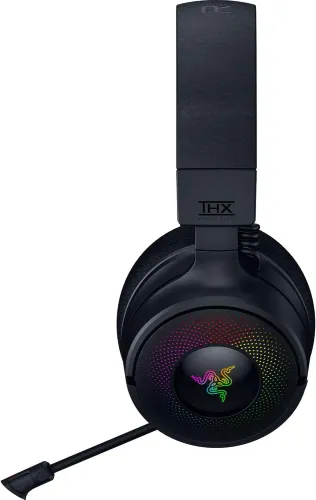 Słuchawki bezprzewodowe z mikrofonem Razer Kraken V4 Nauszne Czarny